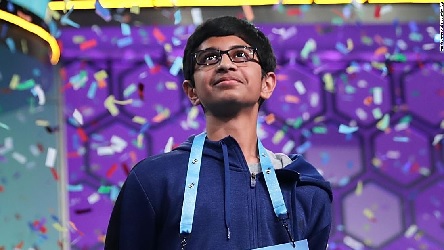 Fourteen-year-old Karthik Nemmani of McKinney