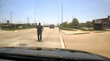 Illinois officer honored for saving child who wandered into a busy street.