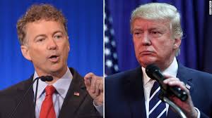 Rand Paul and Donald Trump