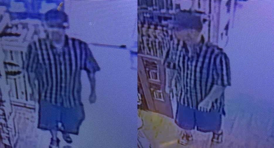 Georgetown Police release pictures of suspect involved in robbery and crash.