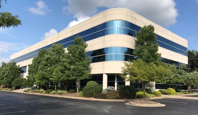 Building on Harrodsburg Road where Ashland Inc. office is located.