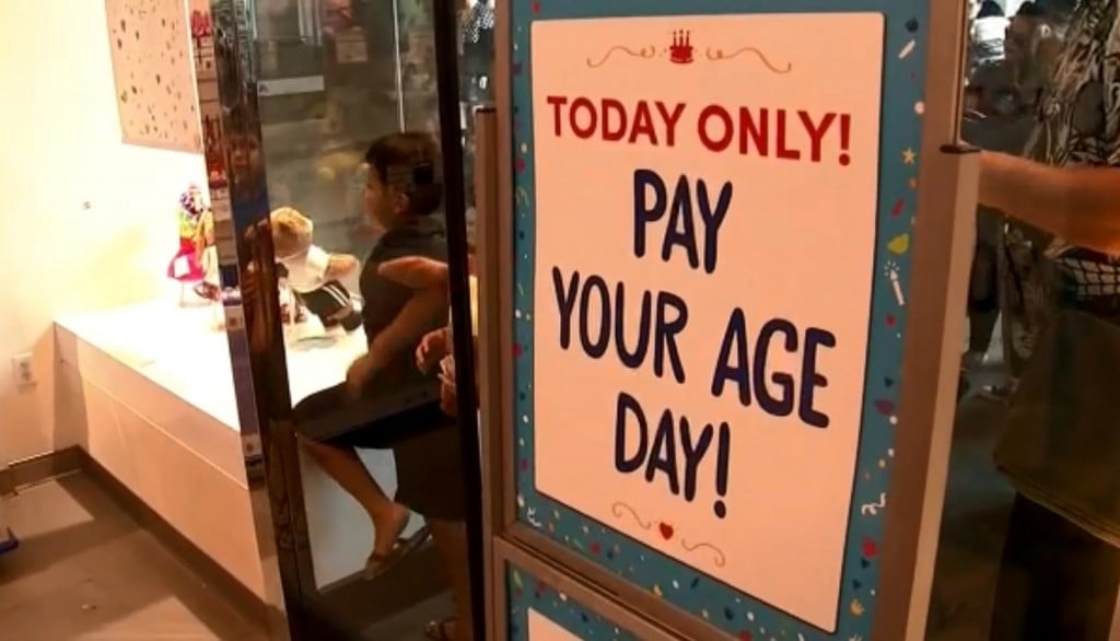Pay Your Age promotion causes chaos at Build a Bear stores across the country and Canada.