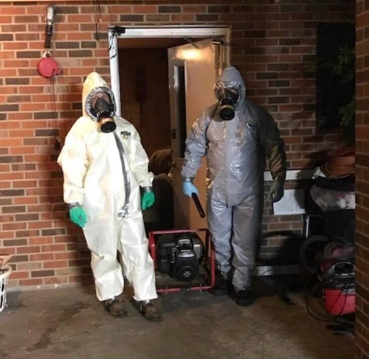 Officers found an active meth lab in a Russell County home.