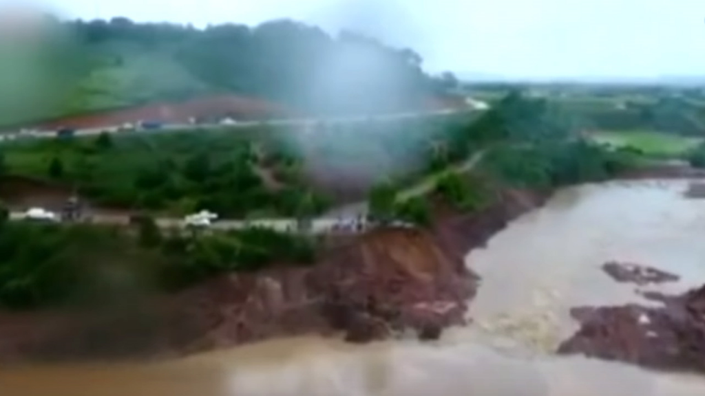 Laos dam collapse