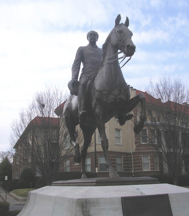 Confederate statue in Louisville.