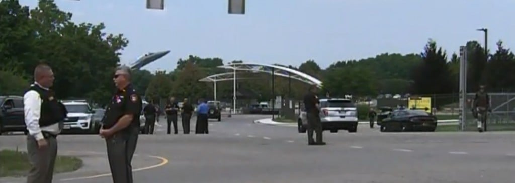 Authorities reporting an active shooter at  Wright-Patterson Air Force Base.
