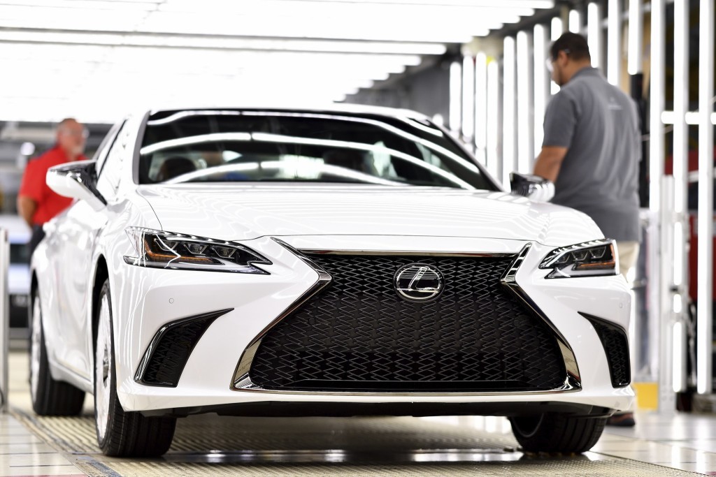 New Lexus manufactured in Georgetown.