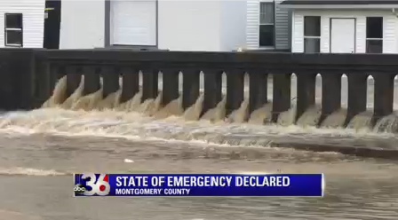 State of Emergency is in effect in Montgomery County