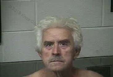 Knox County murder suspect. Accused of killing a man who got stuck in his driveway.