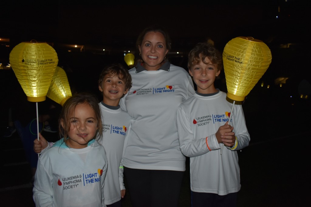 Light The Night fundraiser at Kroger Field for The Leukemia & Lymphoma Society 10-14-18