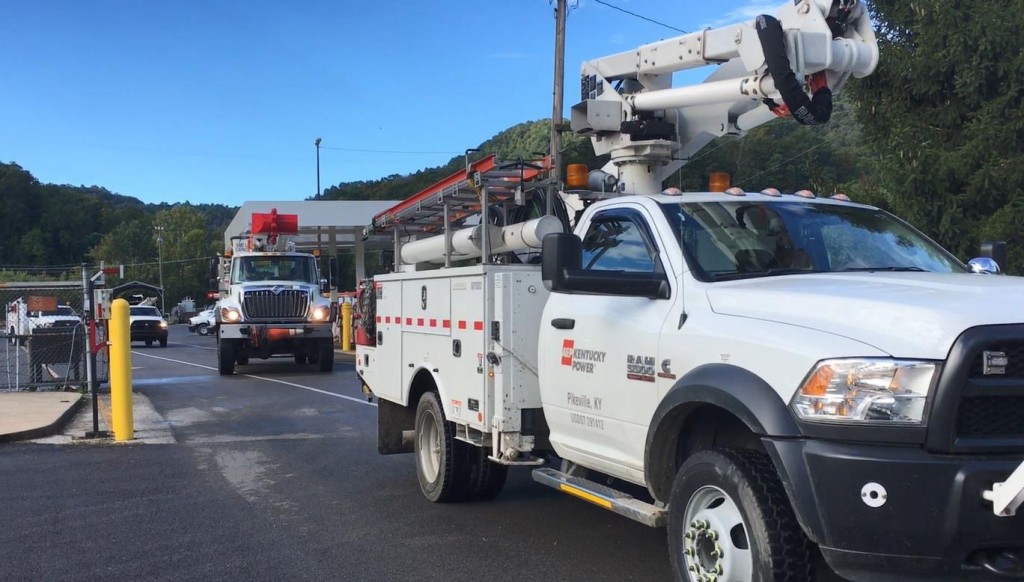 Crews from Kentucky Power heading to Florida to help with Hurricane Michael.