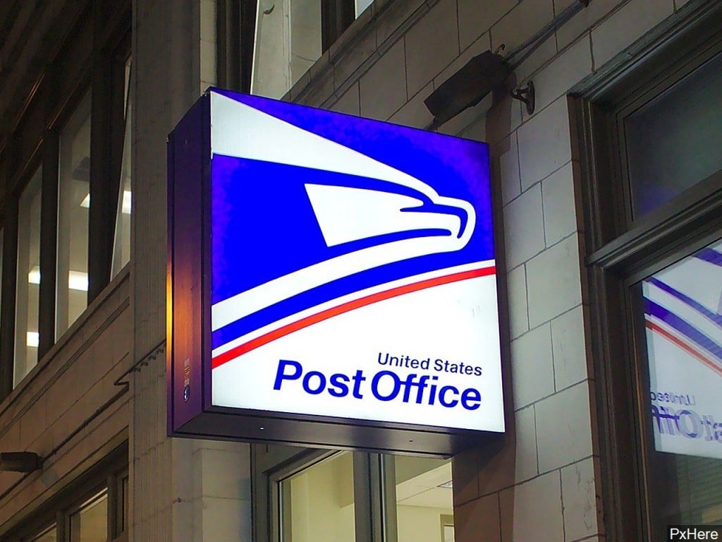US Post Office sign via MGN Online