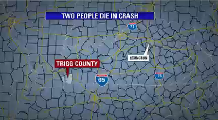 Two people die in crash