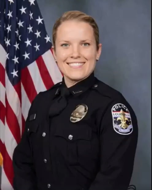 Louisville Metro Police detective killed after her cruiser was hit.