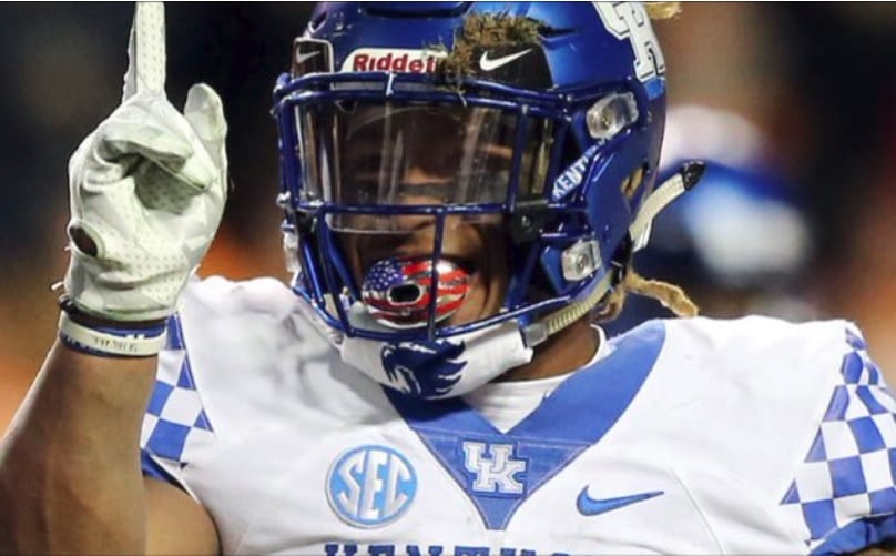 UK running back declaring for the NFL Draft