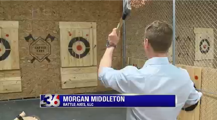 Axe Throwing.