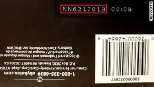 Lot numbers can be found on the bottom of the tampon packaging.
