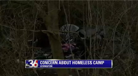 Homeless Camp Causes Concern.