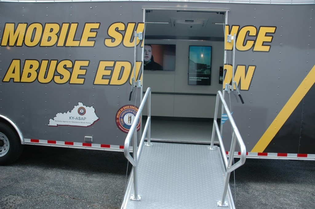 New mobile substance abuse exhibit from KSP.