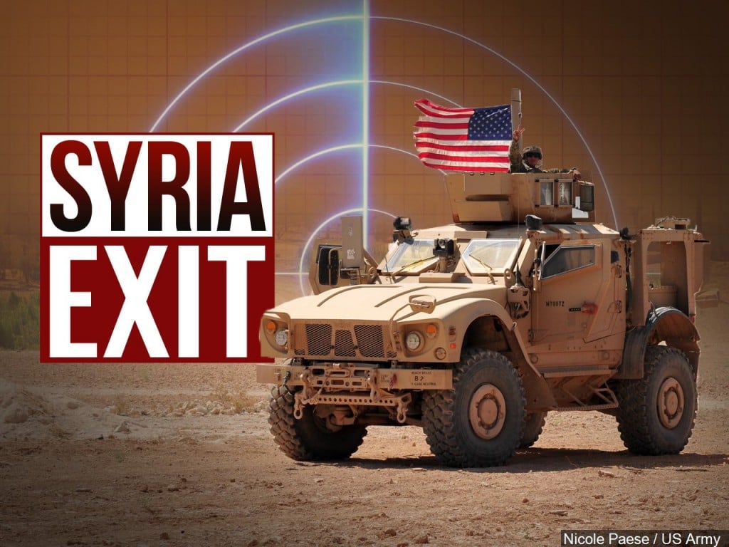 Pentagon Moves Forward With Syria Withdrawal Plans