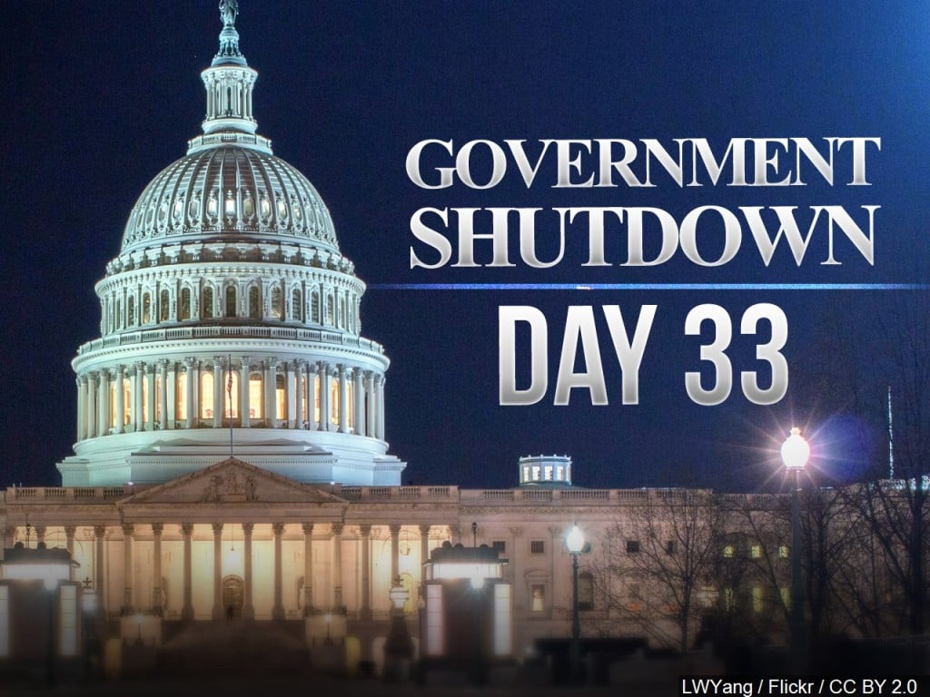 Government Shutdown Continues - Day 33