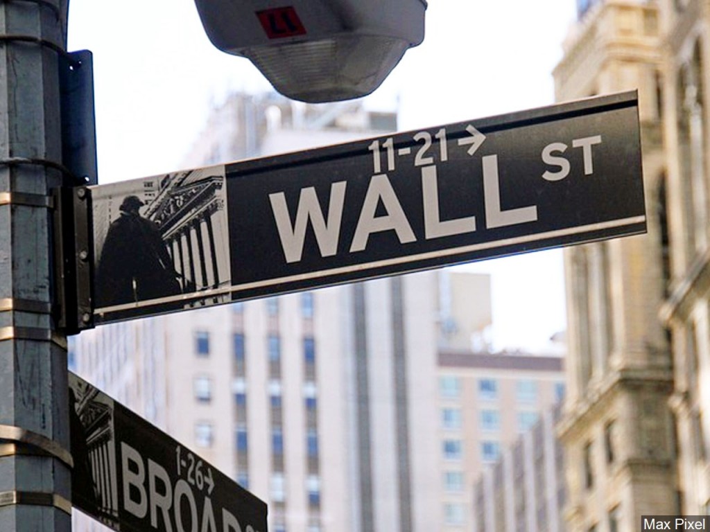 Wall Street sign