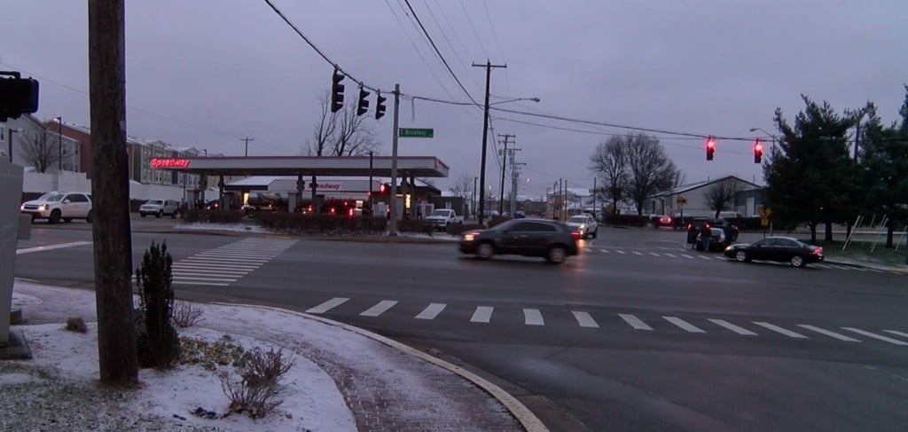 Woman carjacked at gunpoint on Foreman Avenue and S. Broadway.