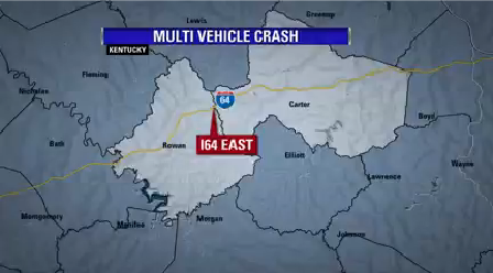 Multi-vehicle crash