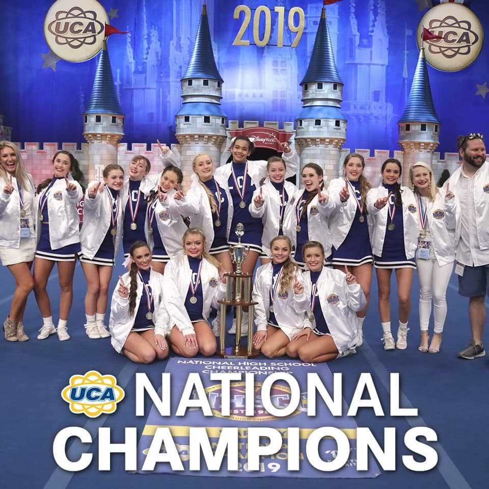 LCA Cheer brings home first UCA National Championship ABC 36 News