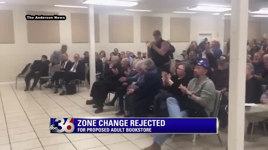 Anderson County Planning and Zoning Commission denies zone change that would have allowed an adult bookstore in the western part of the county 2-12-19.  Video courtesy of the Anderson News