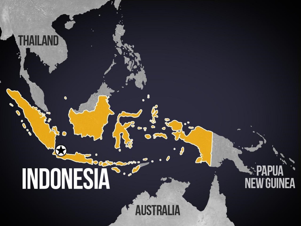 Indonesia map