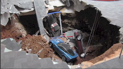 National Corvette Museum in Bowling Green sinkhole cave-in