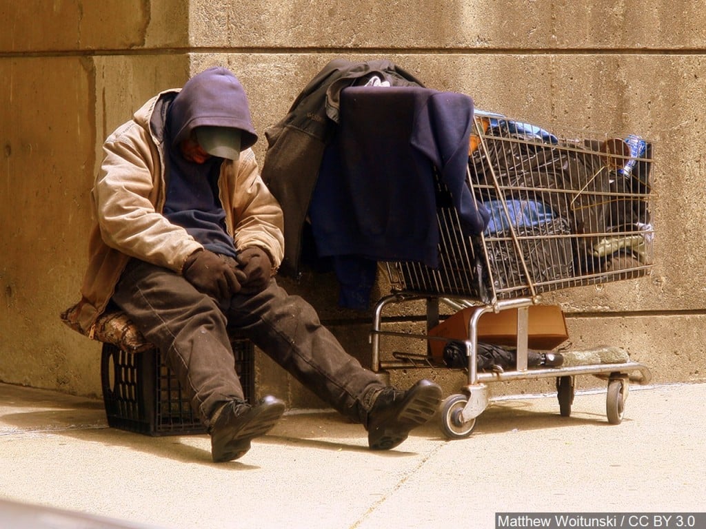 Homeless person