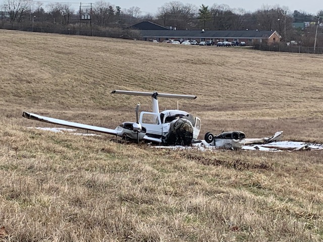 Plane crash at Capital Airport