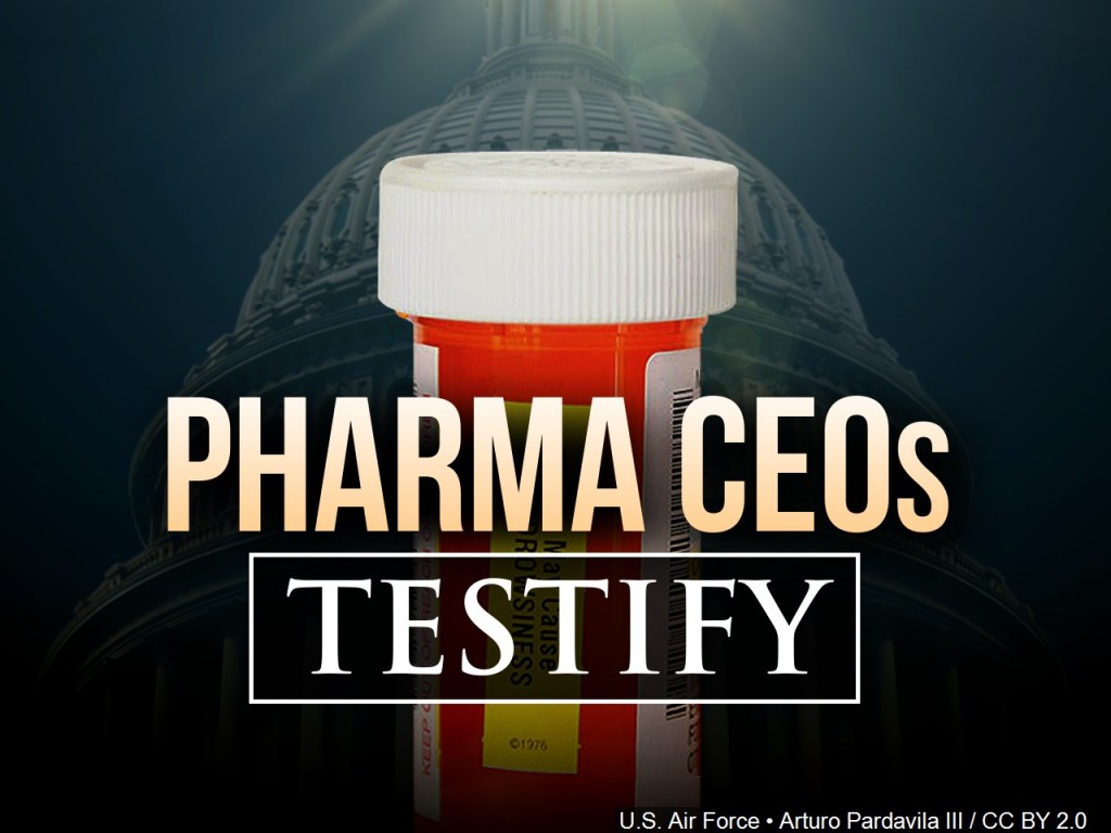 Pharmaceutical CEOs to testify over drug prices at Capitol Hill