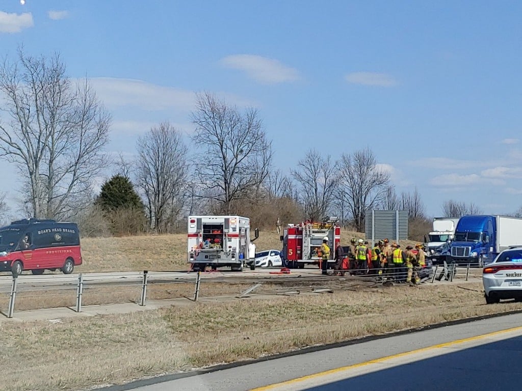 Fatal accident on I-64 between MM 58-59.