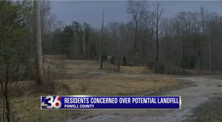 Powell Landfill.