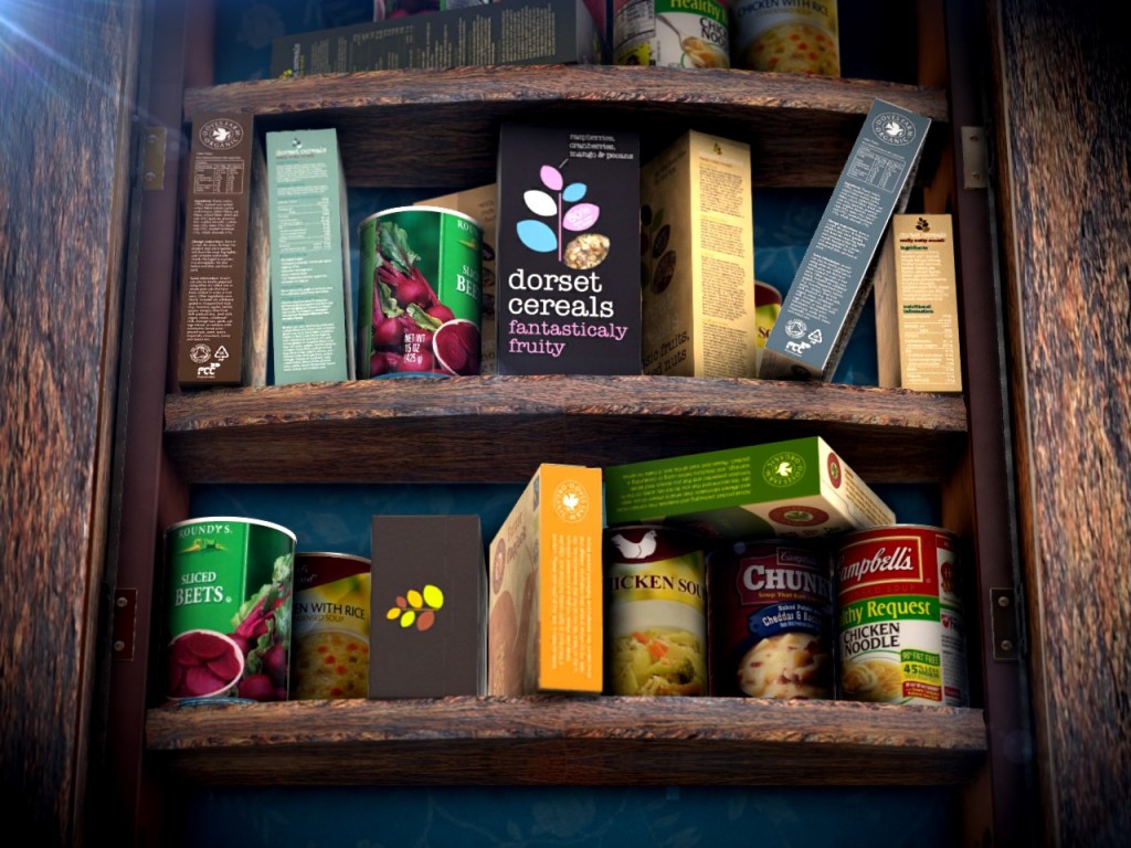 Food pantry background
