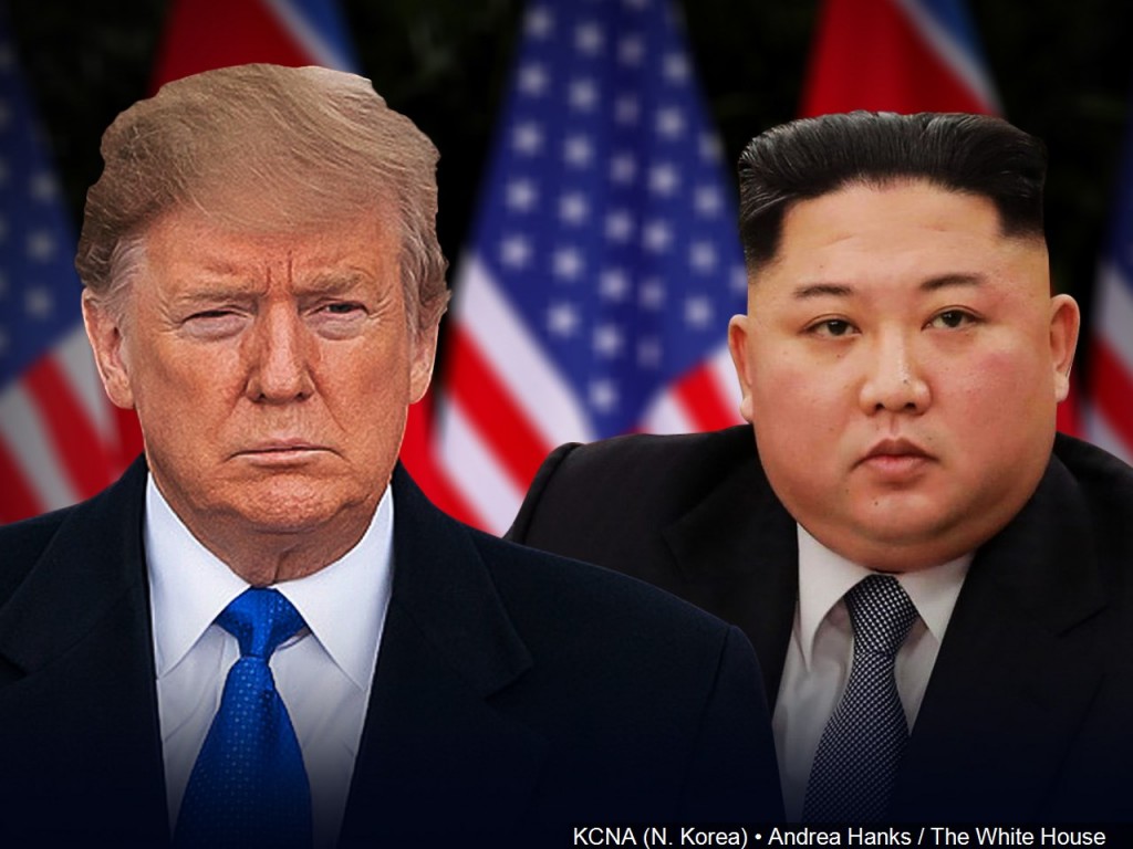 Vietnam Summit: Trump with Kim Jong-un