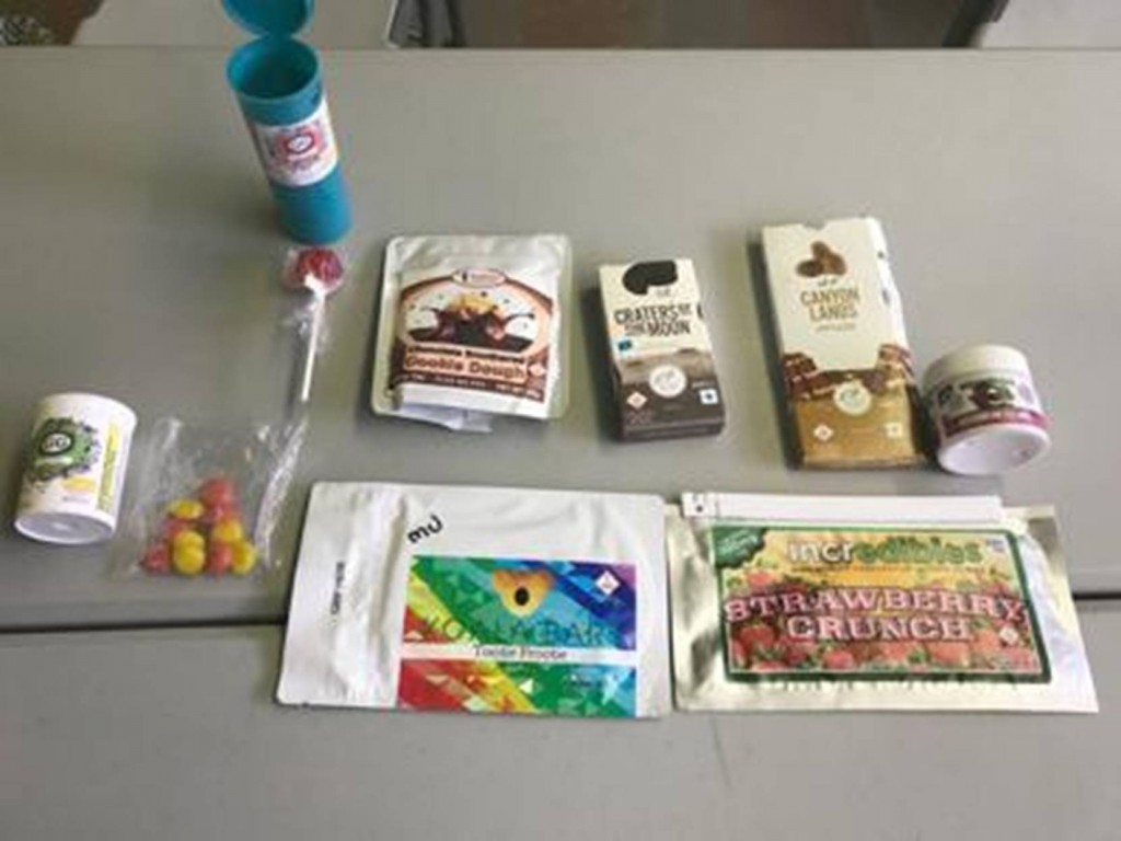 Sheriff Matt Sparks is warning the public about the influx of marijuana edibles that are deceptively marketed and becoming more readily available in the community. (Photo by Brad Stacy)