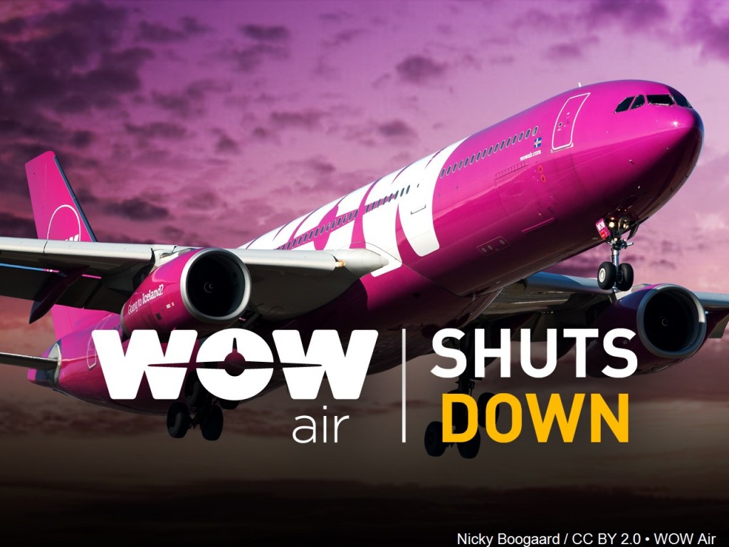 WOW Air shuts down operations