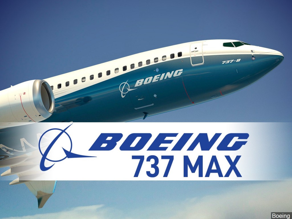 Boeing 737 Max airplane