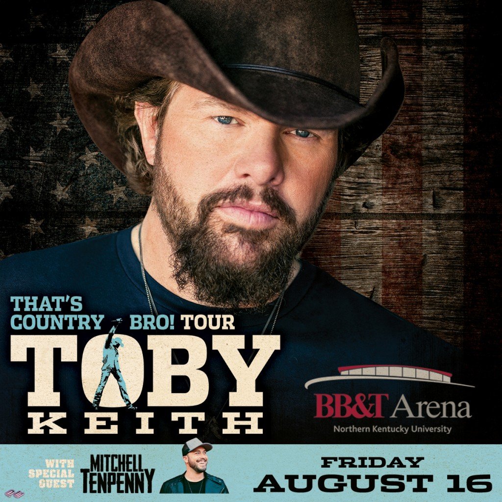 Toby Keith coming to BB&T Arena in August