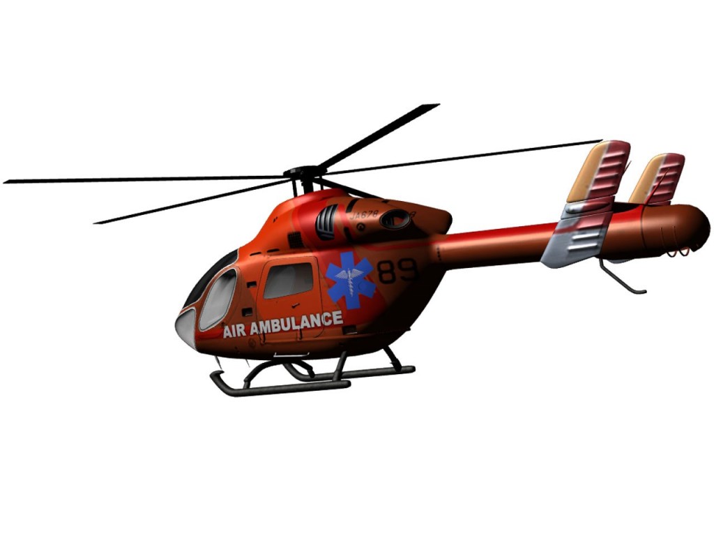 Air Ambulance Medical helicopter