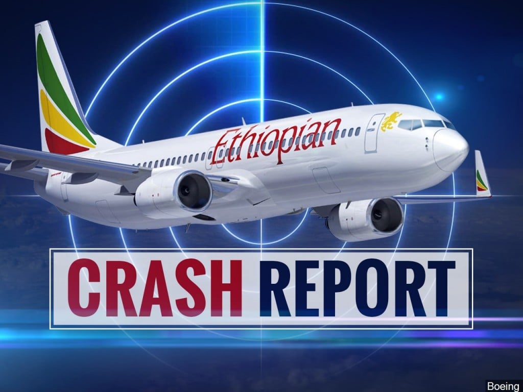 Ethiopian Airlines Boeing 737 crash report