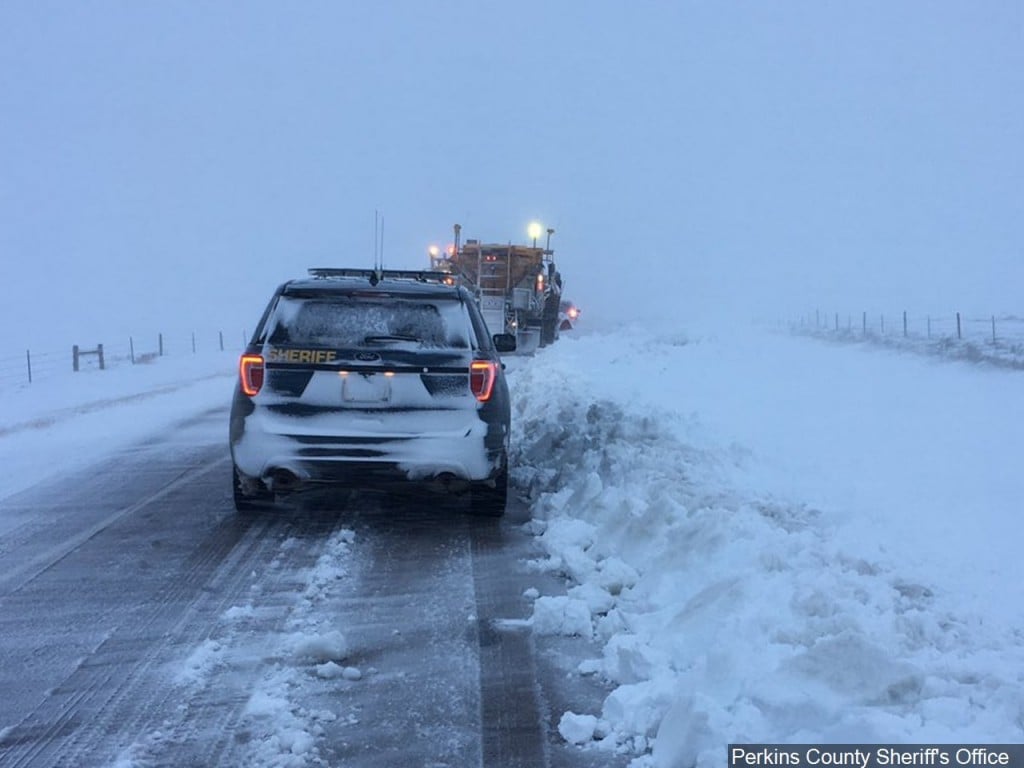 Snowfall in Perkins County