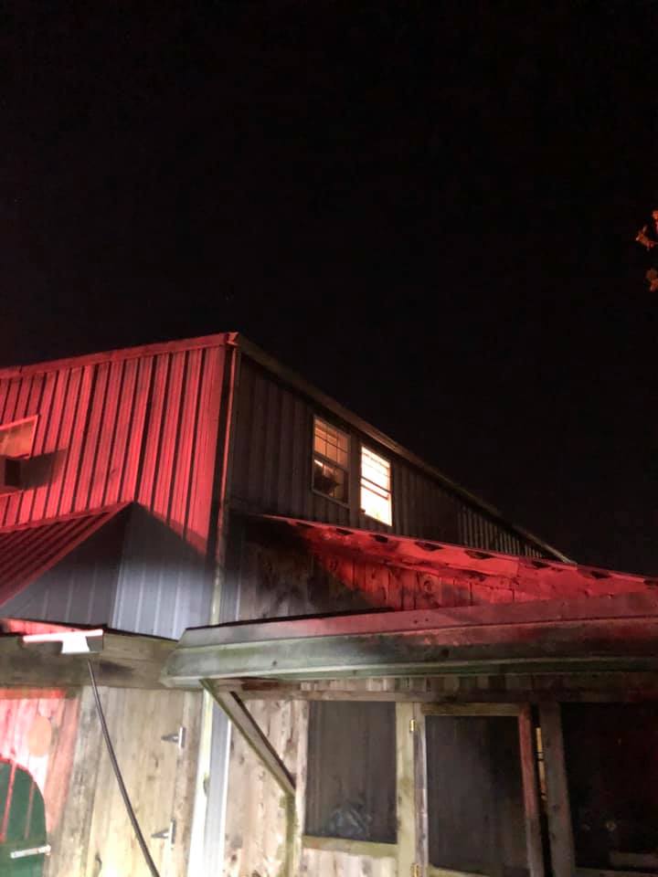 Window on the residence. Source: Garrard County Police Department