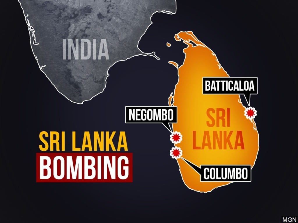More than 200 killed in Easter Sunday bombings in Sri Lanka