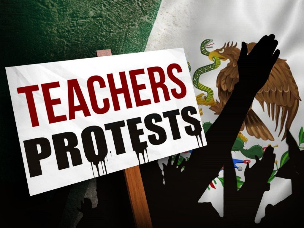 Teachers protest via MGN Online