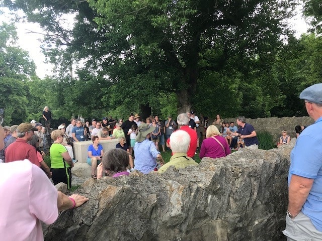 Gathering of Descendants at Fort Boonesborough